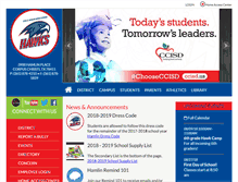 Tablet Screenshot of hamlin.ccisd.us