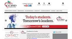 Desktop Screenshot of ccisd.us