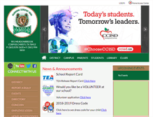 Tablet Screenshot of meadowbrook.ccisd.us