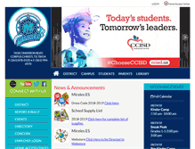 Tablet Screenshot of mireles.ccisd.us