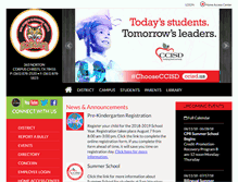 Tablet Screenshot of houston.ccisd.us