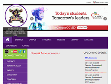 Tablet Screenshot of miller.ccisd.us